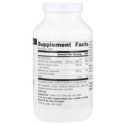 Source Naturals, Calcium & Magnesium, 250 Tablets