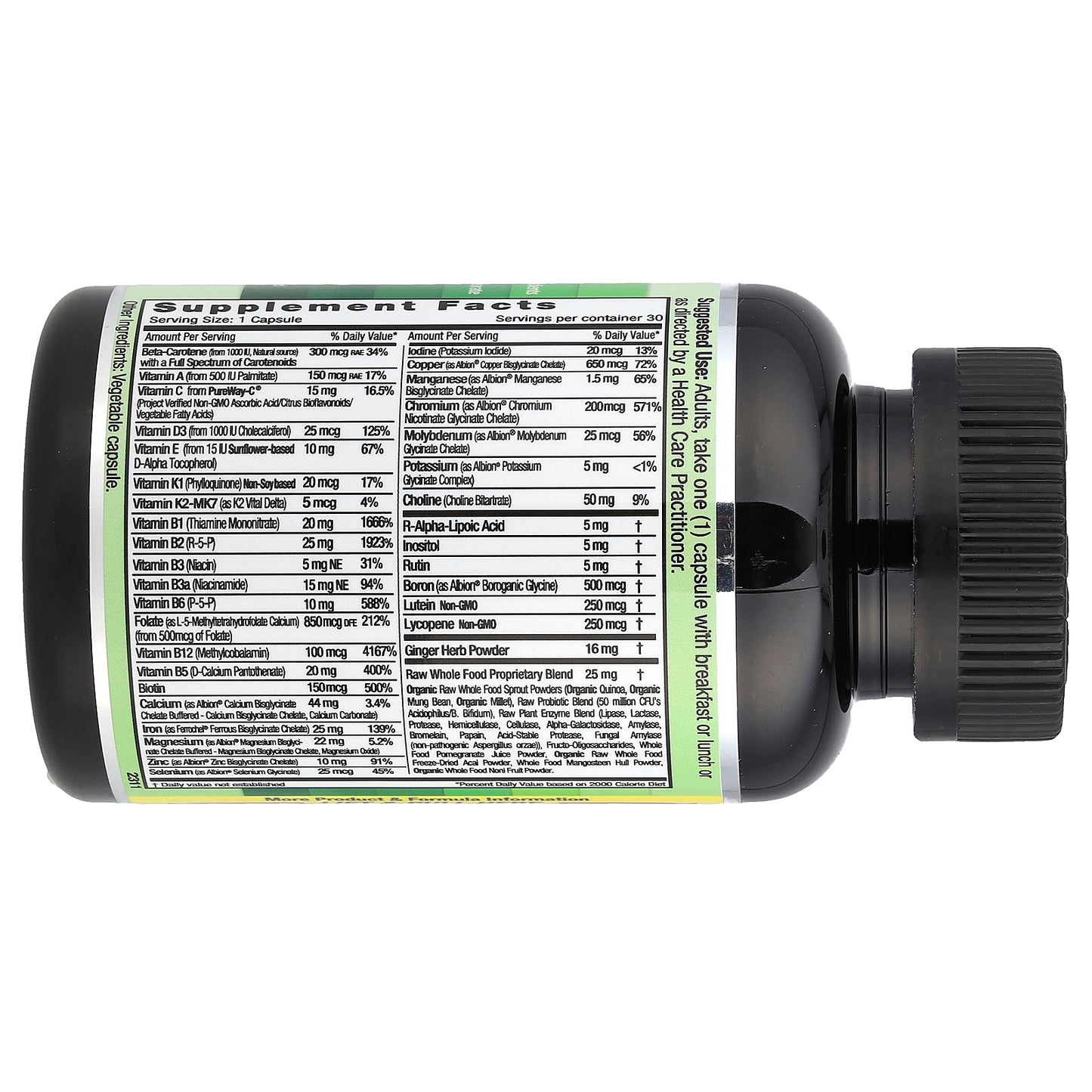 Emerald Laboratories, Coenzymated Prenatal 1-Daily Multi, 30 Vegetable Caps