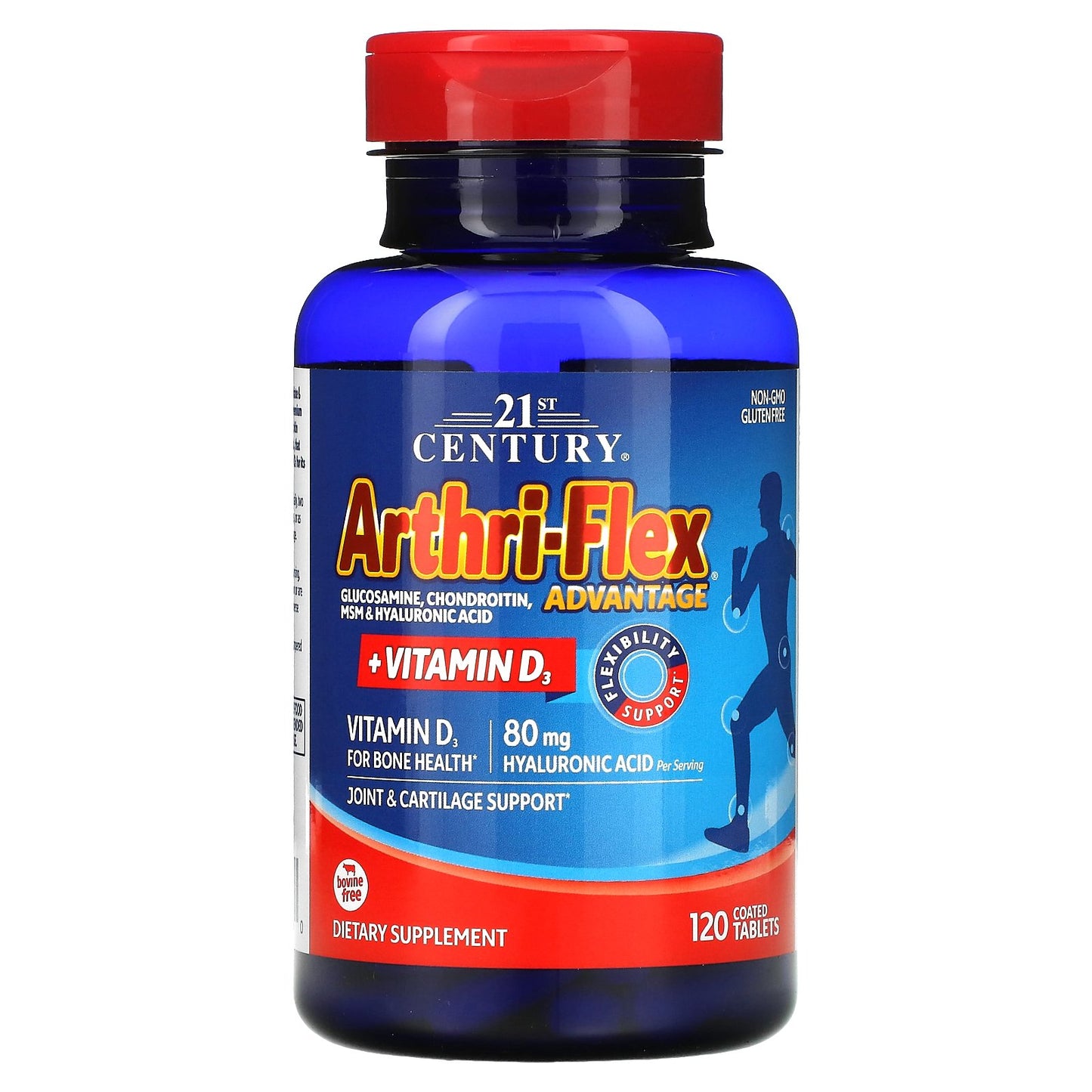 21st Century, Arthri-Flex Advantage + Vitamin D3, 120 Coated Tablets