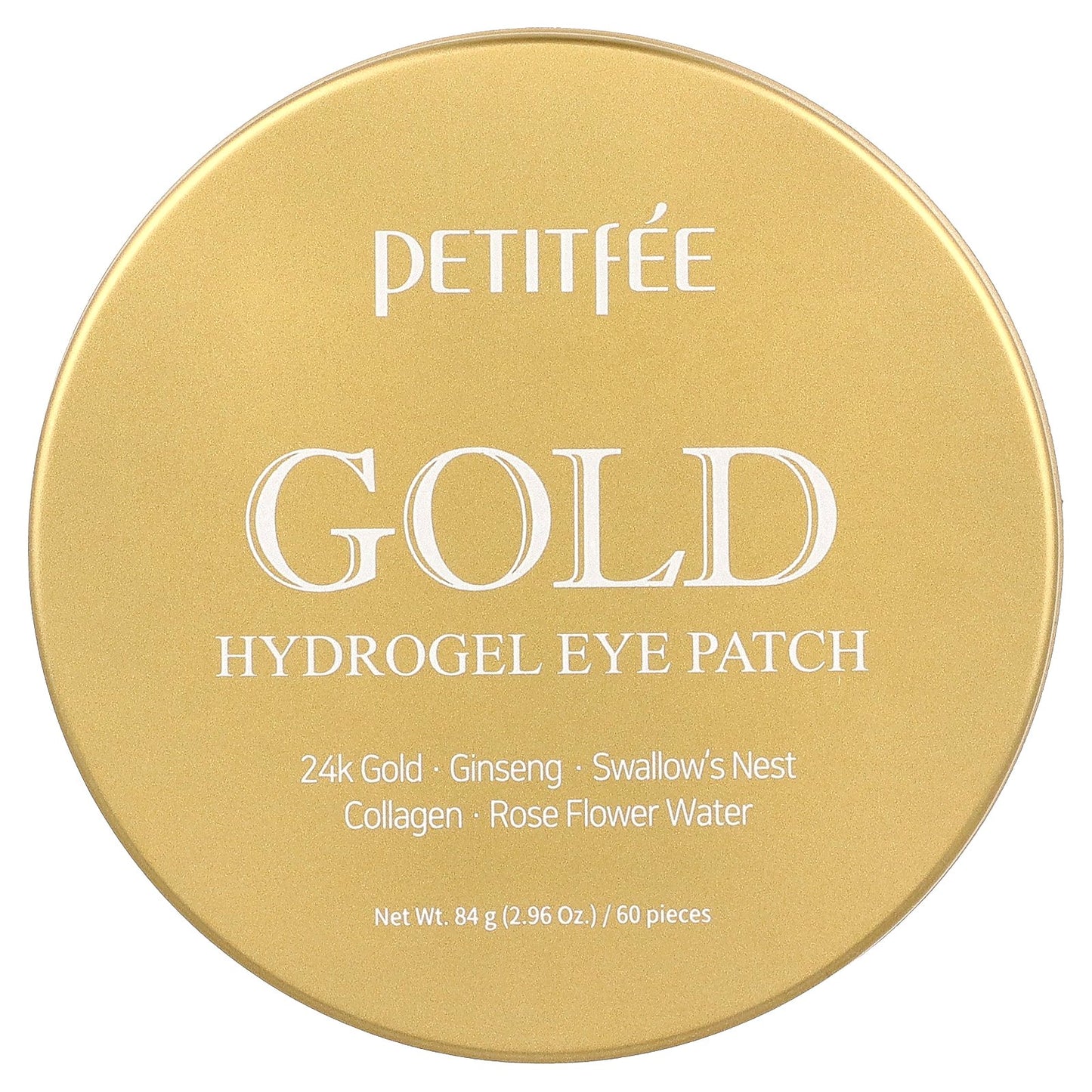 Petitfee, Gold Hydrogel Eye Patch, 60 Patches