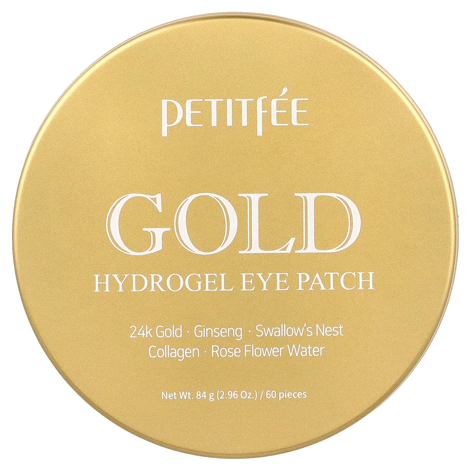 Petitfee, Gold Hydrogel Eye Patch, 60 Patches