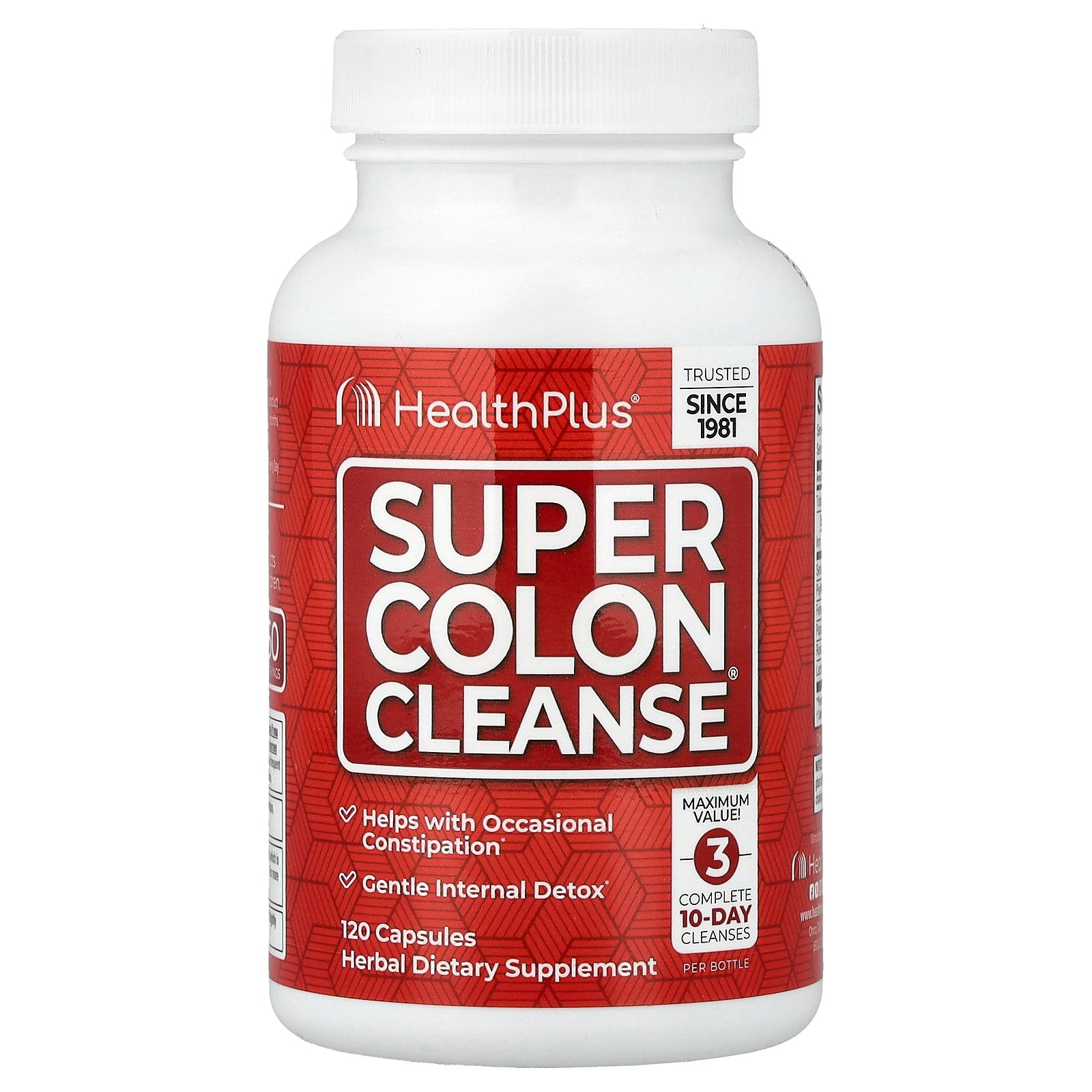 Health Plus, Super Colon Cleanse®, 120 Capsules
