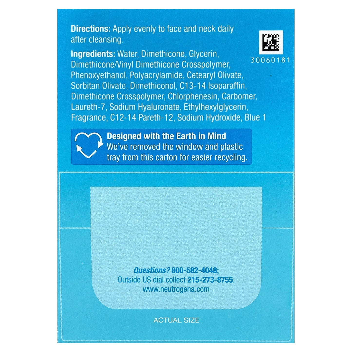 Neutrogena, Hydro Boost Hyaluronic Acid Water Gel, For Normal to Oily Skin, 1.7 oz (48 g)