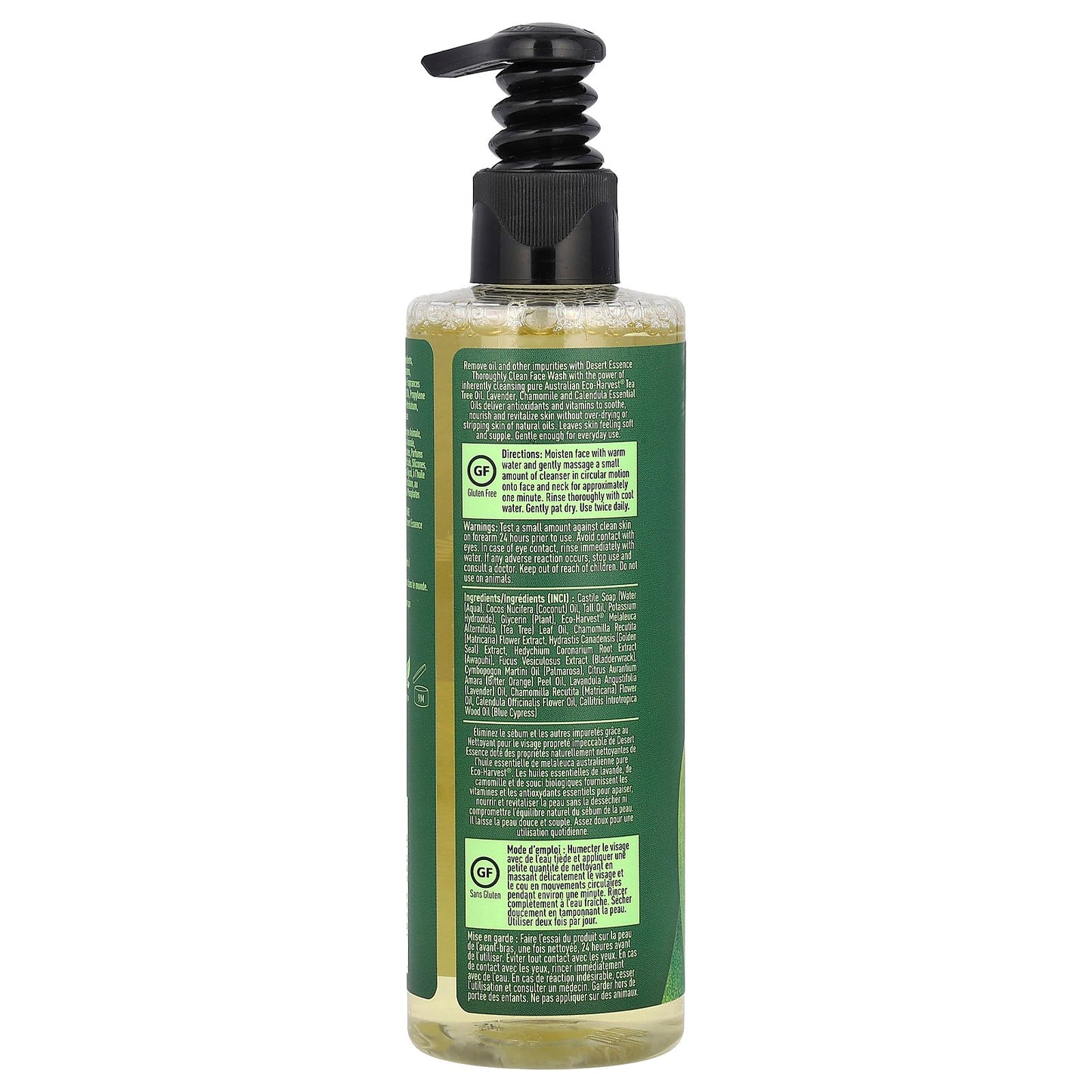 Desert Essence, Thoroughly Clean Face Wash, For Oily Skin, 8.5 fl oz (250 ml)