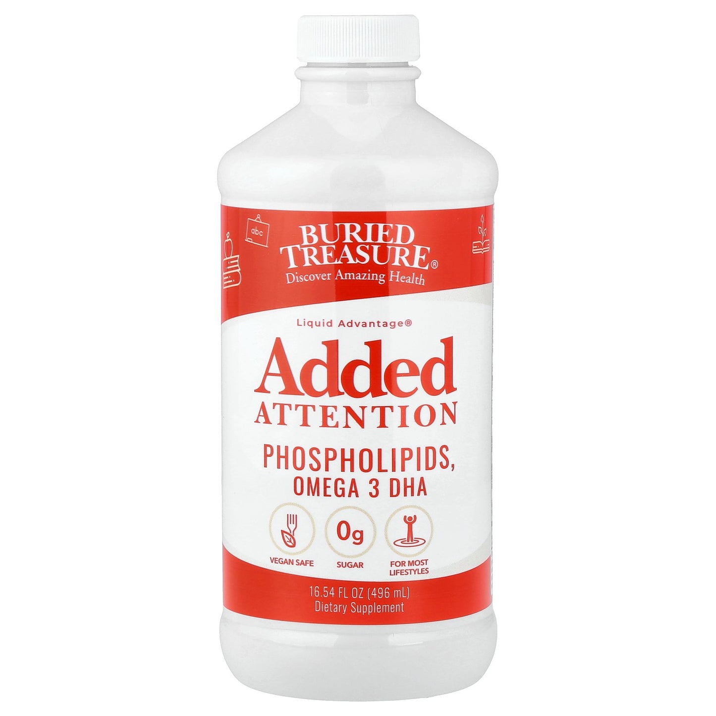 Buried Treasure, Liquid Advantage®, Added Attention, 16.54 fl oz (496 ml)