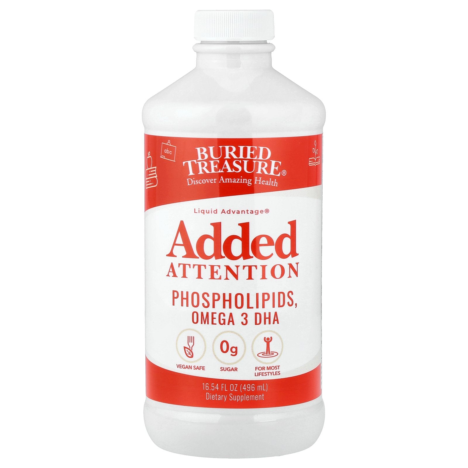 Buried Treasure, Liquid Advantage®, Added Attention, 16.54 fl oz (496 ml)