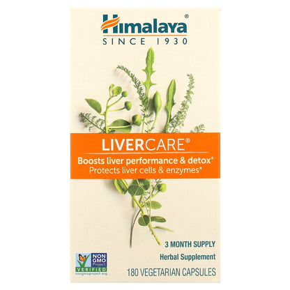 Himalaya, Liver Care®, 180 Vegetarian Capsules