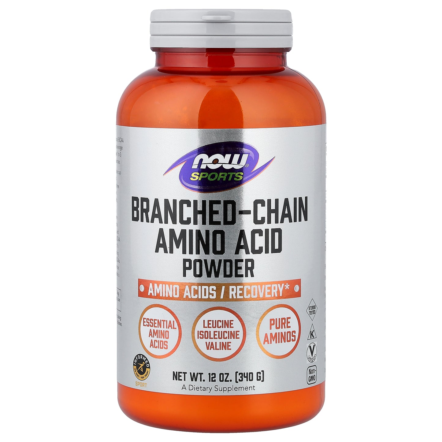 NOW Foods, Sports, Branched-Chain Amino Acid Powder, 12 oz (340 g)
