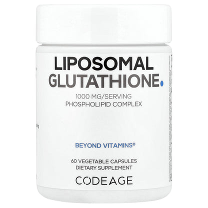 Codeage, Liposomal Glutathione, 60 Vegetable Capsules (500 mg per Capsule)