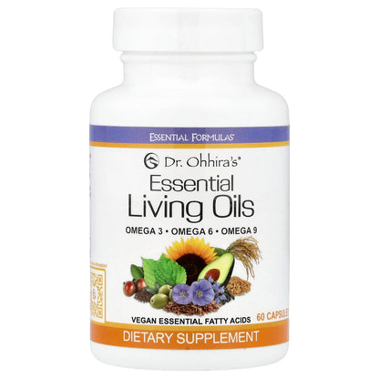 Dr. Ohhira's, Essential Living Oils, 60 Capsules
