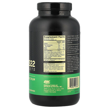 Optimum Nutrition, Superior Amino 2222, 320 Tablets