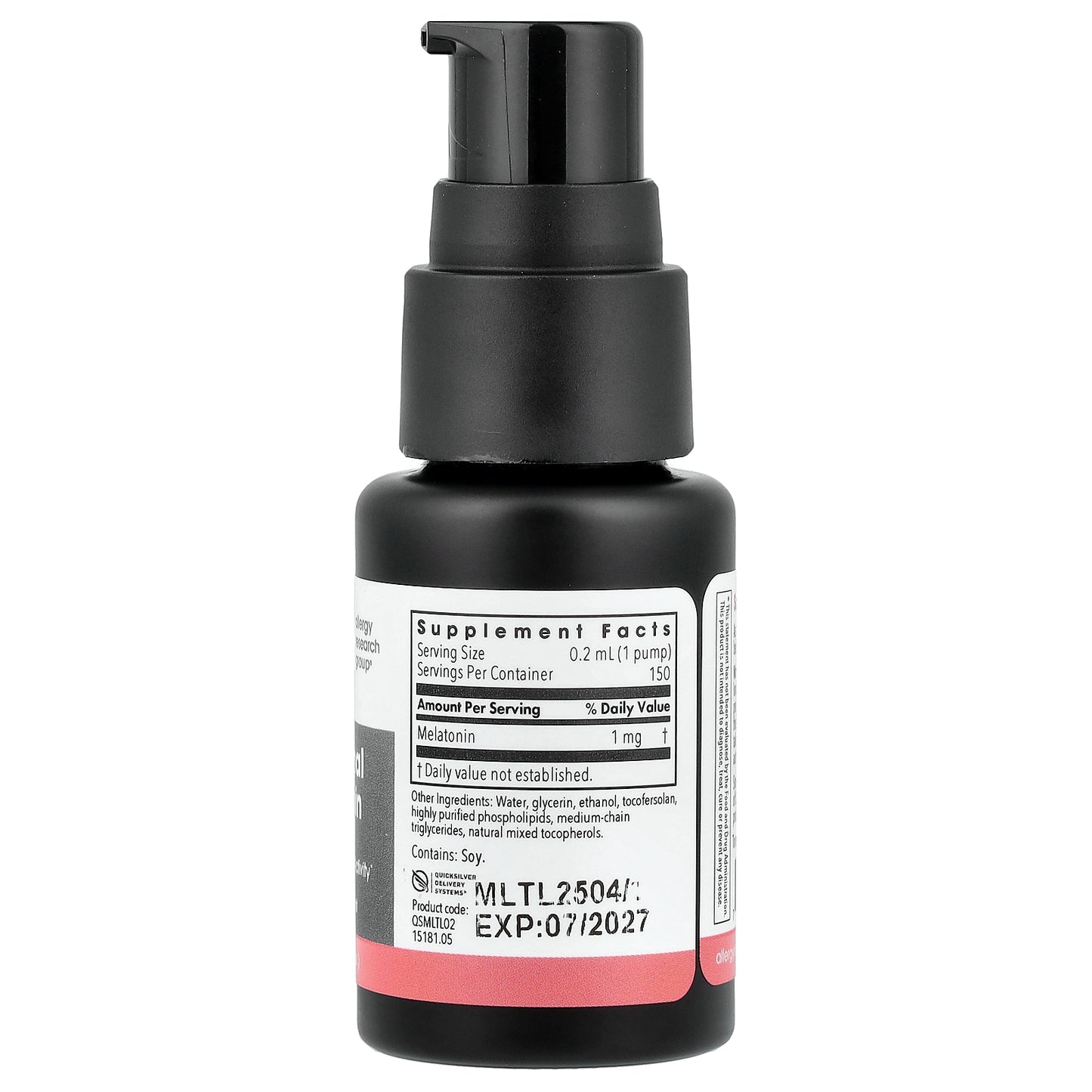 Allergy Research Group, Liposomal Melatonin, 1 fl oz (30 ml)