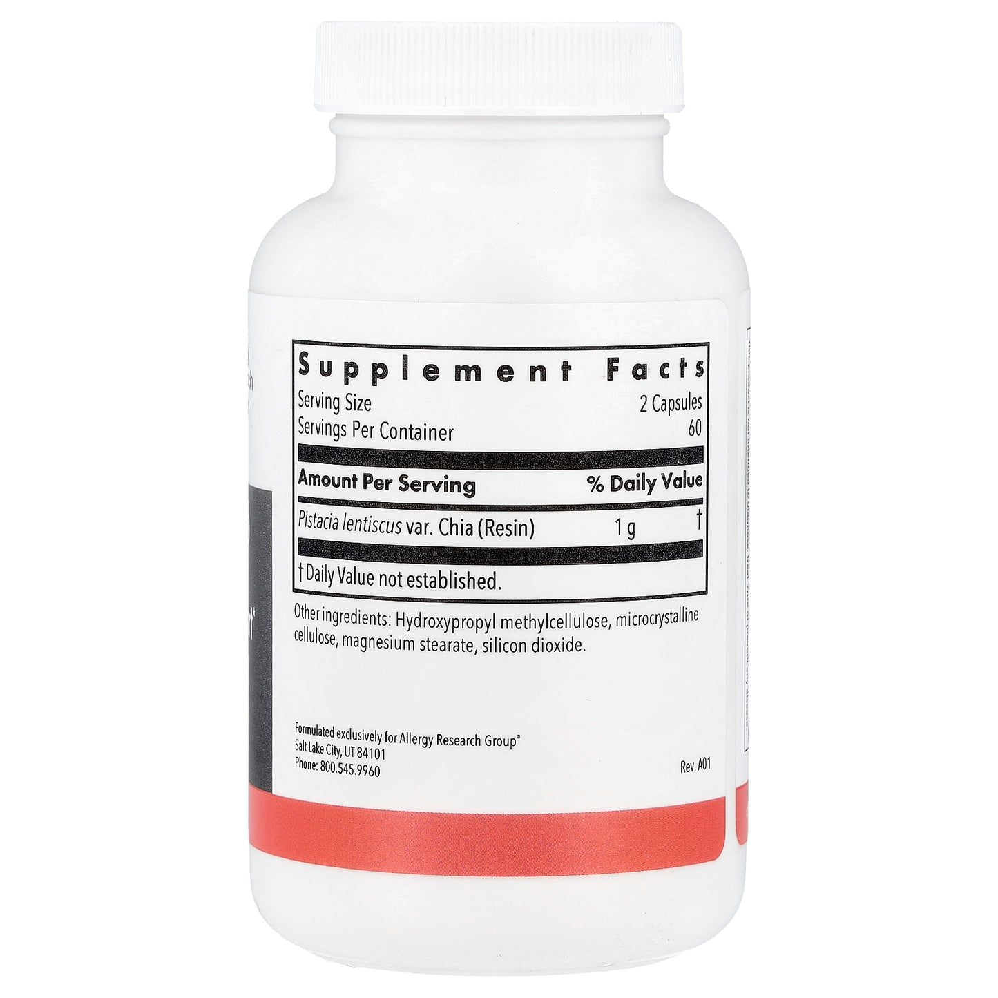 Allergy Research Group, Mastica®, Digestive Support, 120 Vegetarian Capsules (0.5 g per Capsule)