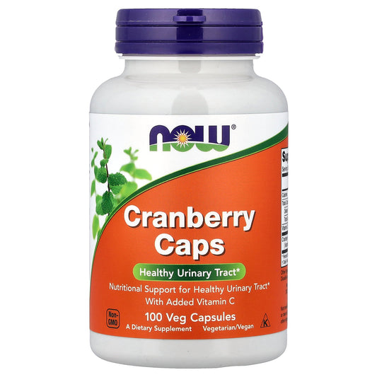 NOW Foods, Cranberry Caps, 100 Veg Capsules