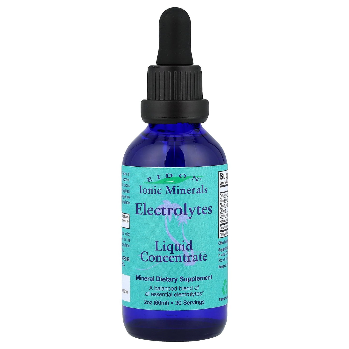 Eidon Ionic Minerals, Electrolytes, Liquid Concentrate, 2 oz (60 ml)