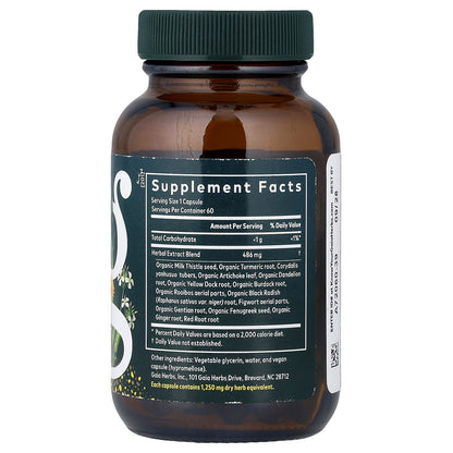 Gaia Herbs, Liver Cleanse, 60 Liquid Phyto-Caps