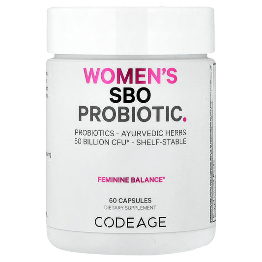 Codeage, Women's SBO Probiotic, 60 Capsules