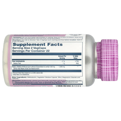 Solaray, Vital Extracts, Mastic Gum, 45 VegCaps (500 mg per Capsule)