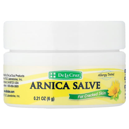 De La Cruz, Arnica Salve for Cracked Skin, 0.21 oz (6 g)