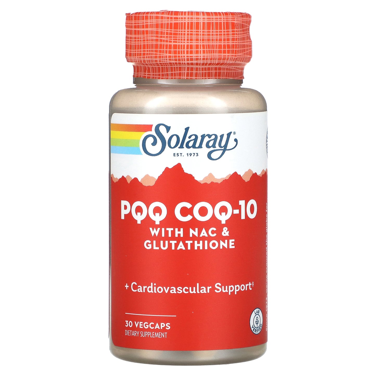 Solaray, PQQ CoQ-10 with NAC & Glutathione, 30 VegCaps