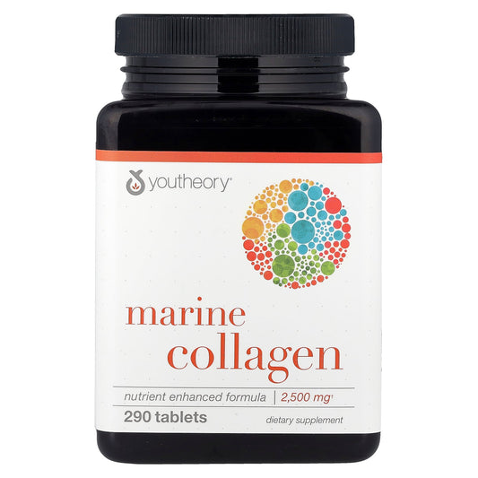 Youtheory, Marine Collagen, 290 Tablets