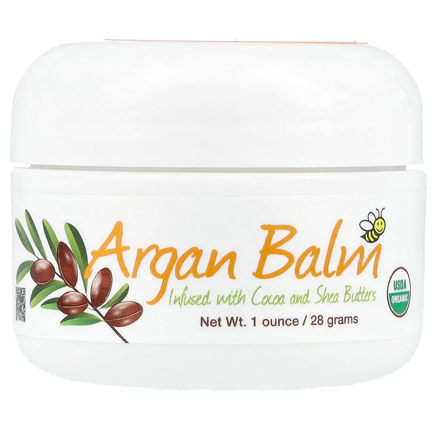 Sierra Bees, Argan Balm with Cocoa & Shea Butters, 1 oz (28 g)