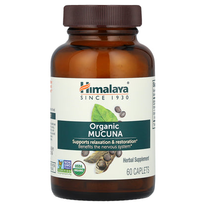 Himalaya, Organic Mucuna, 60 Caplets