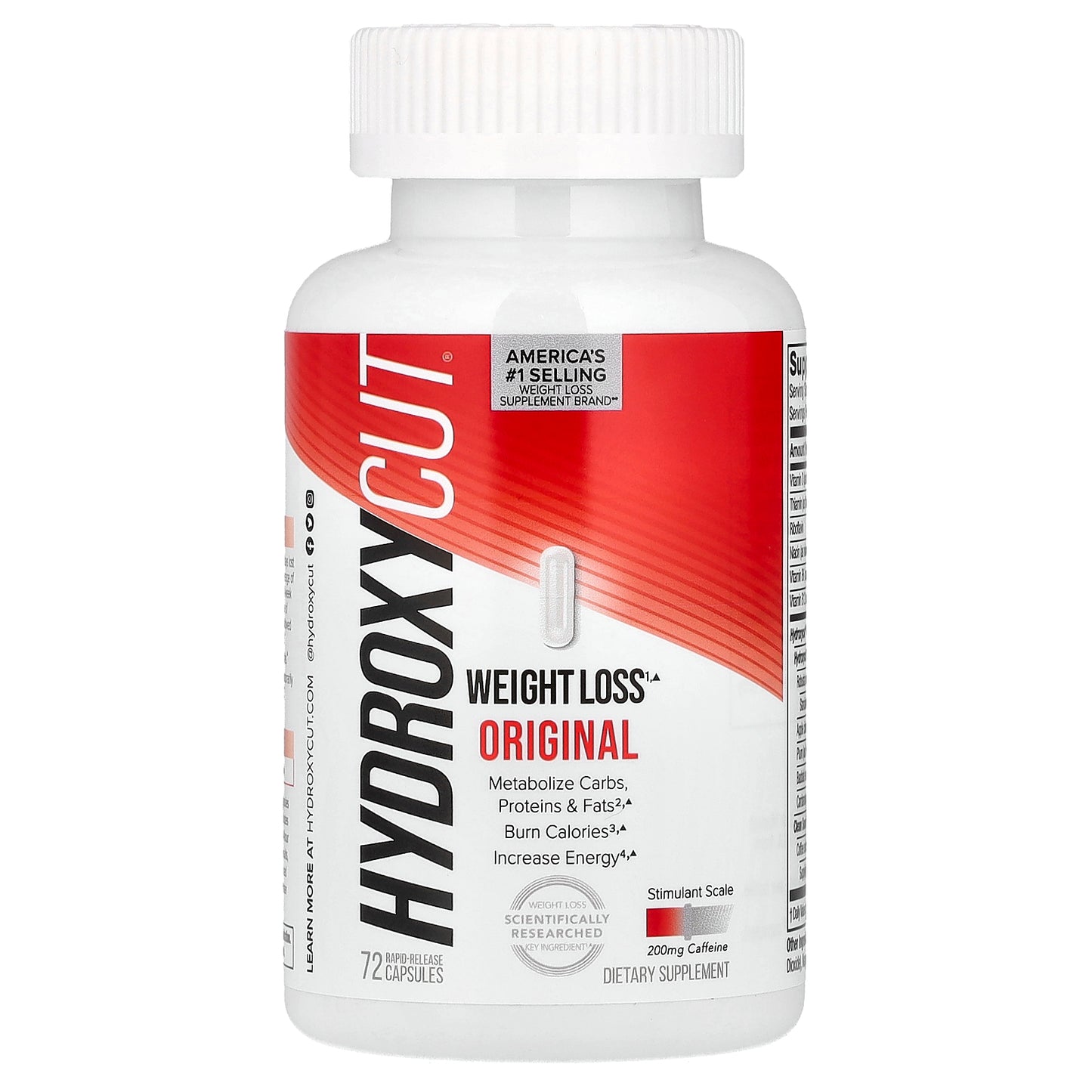 Hydroxycut, Weight Loss Original, 72 Rapid-Release Capsules