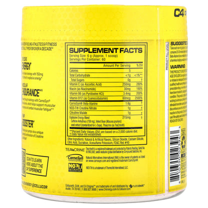 C4 / Cellucor, C4® Original, Pre-Workout, Fruit Punch, 12.7 oz (360 g)