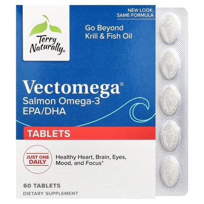 Terry Naturally, Vectomega®, 60 Tablets