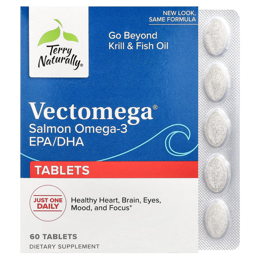 Terry Naturally, Vectomega®, 60 Tablets