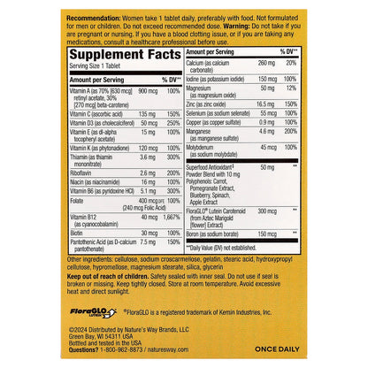 Nature's Way, Alive!® Women's 50+ Complete Multivitamin, 50 Tablets