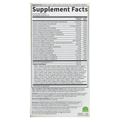 Garden of Life, Organics, Women's Multi, 60 Vegan Tablets