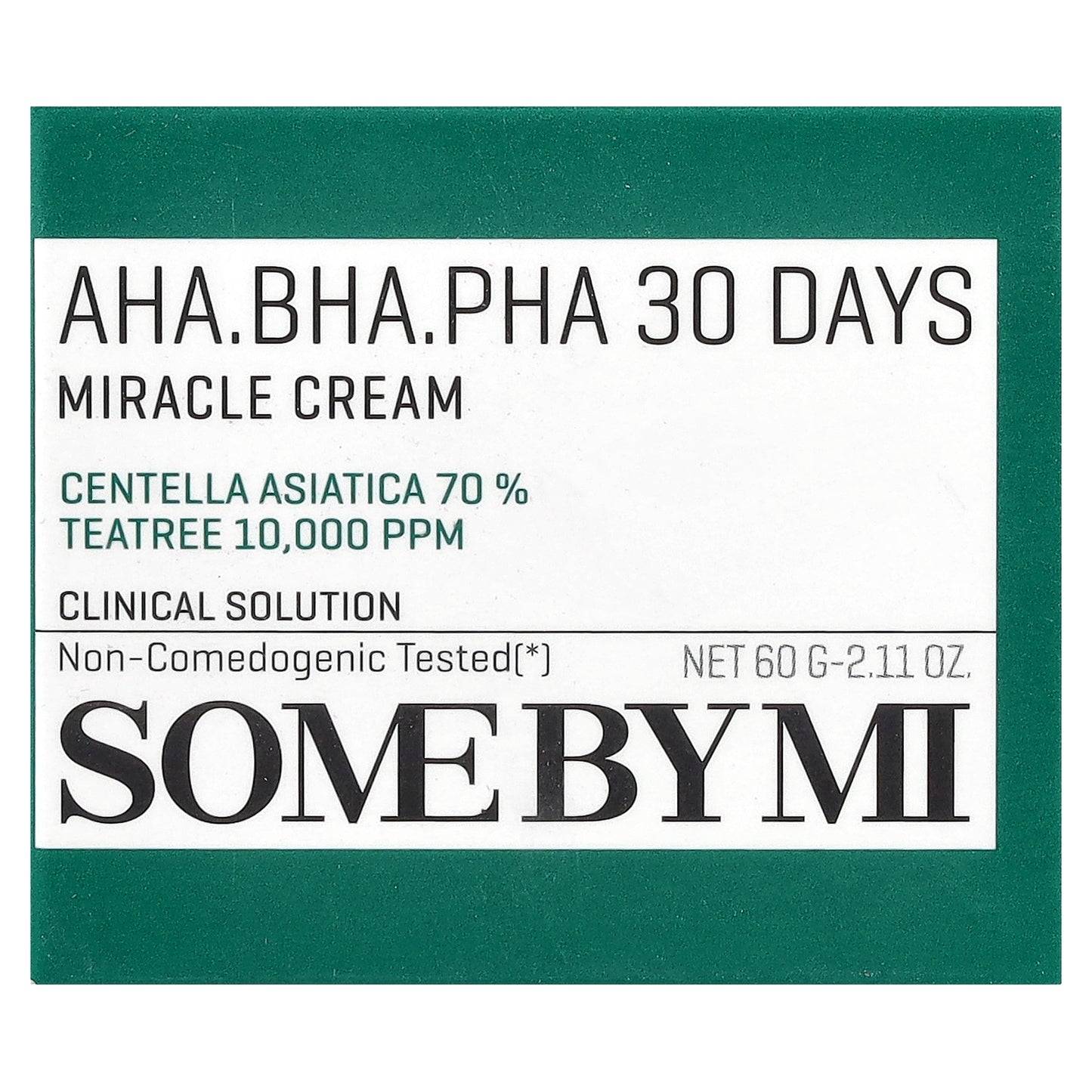 SOME BY MI, AHA. BHA. PHA 30 Days Miracle Cream, 2.11 oz (60 g)