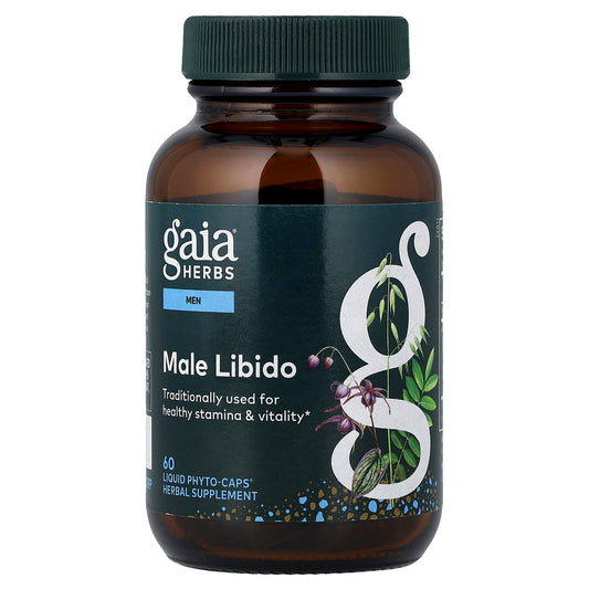 Gaia Herbs, Men, Male Libido, 60 Liquid Phyto-Caps®