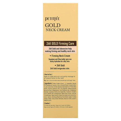 Petitfee, Gold Neck Cream, 50 g