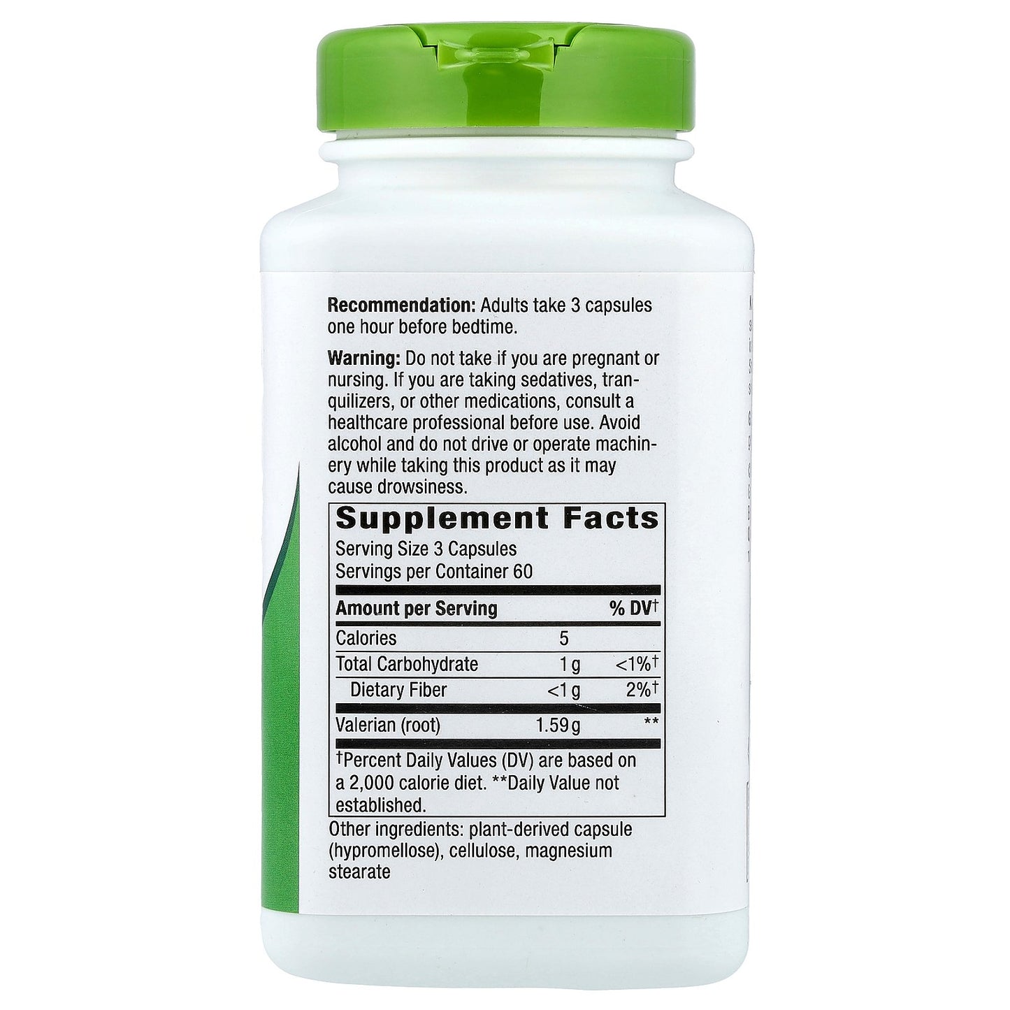 Nature's Way, Valerian Root, 180 Vegan Capsules (530 mg per Capsule)