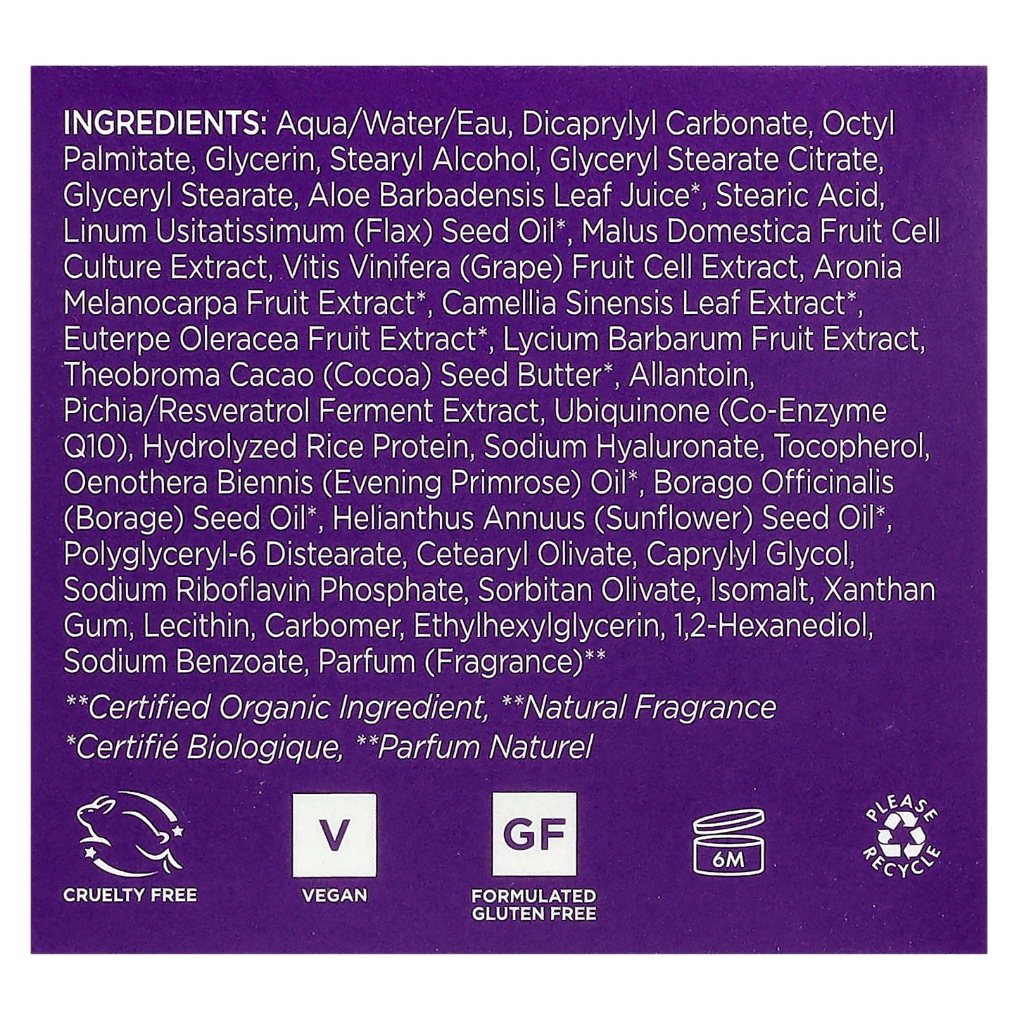 Andalou Naturals, Night Repair Cream, Resveratrol Q10, 1.7 oz (50 g)