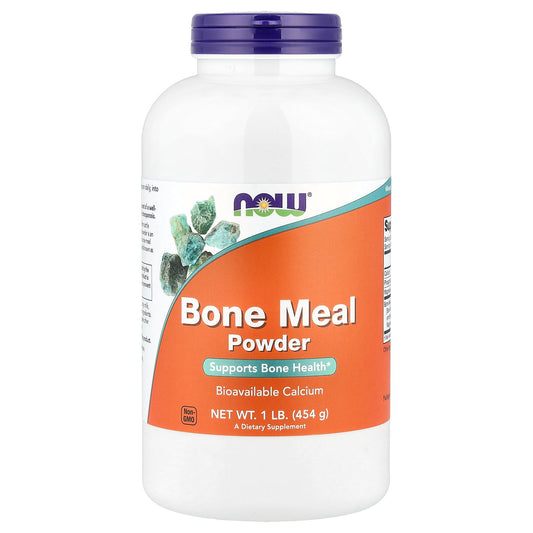 NOW Foods, Bone Meal Powder, 1 lb (454 g)