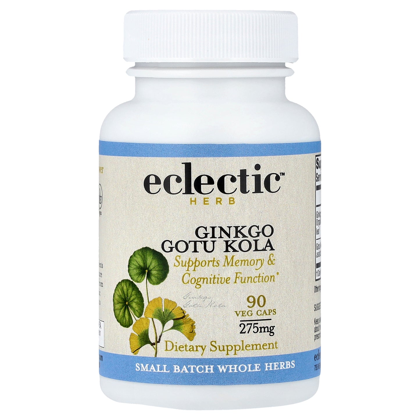 Eclectic Herb, Ginkgo Gotu Kola, 90 Veg Caps
