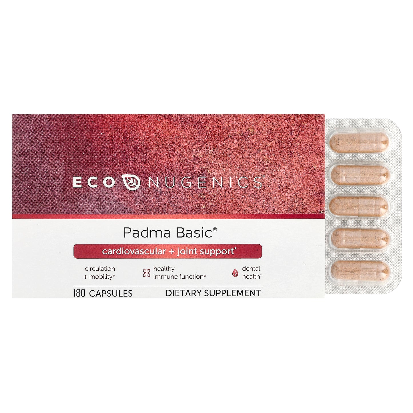 Econugenics, Padma Basic®, 180 Capsules