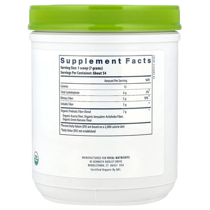 Vital Nutrients, Hyperbiotics®, Prebiotic Powder, 13.33 oz (378 g)