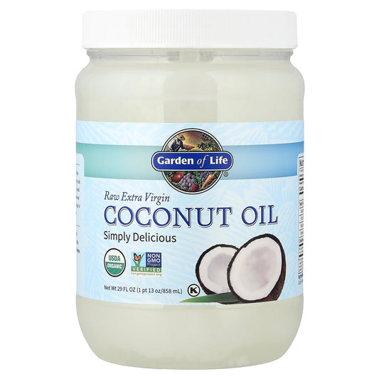 Garden of Life, Raw Extra Virgin Coconut Oil, 29 fl oz (858 ml)