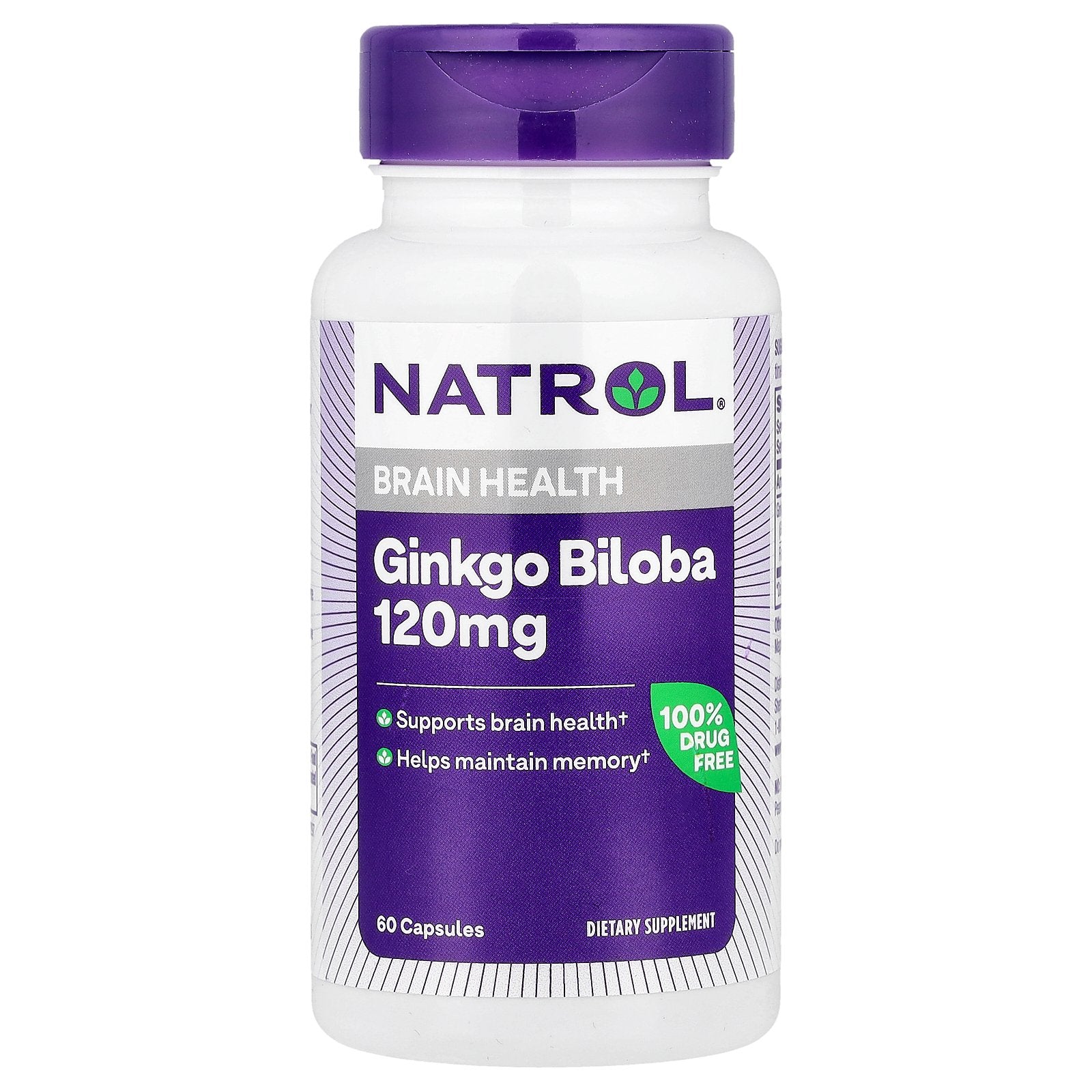 Natrol, Ginkgo Biloba, 60 Capsules
