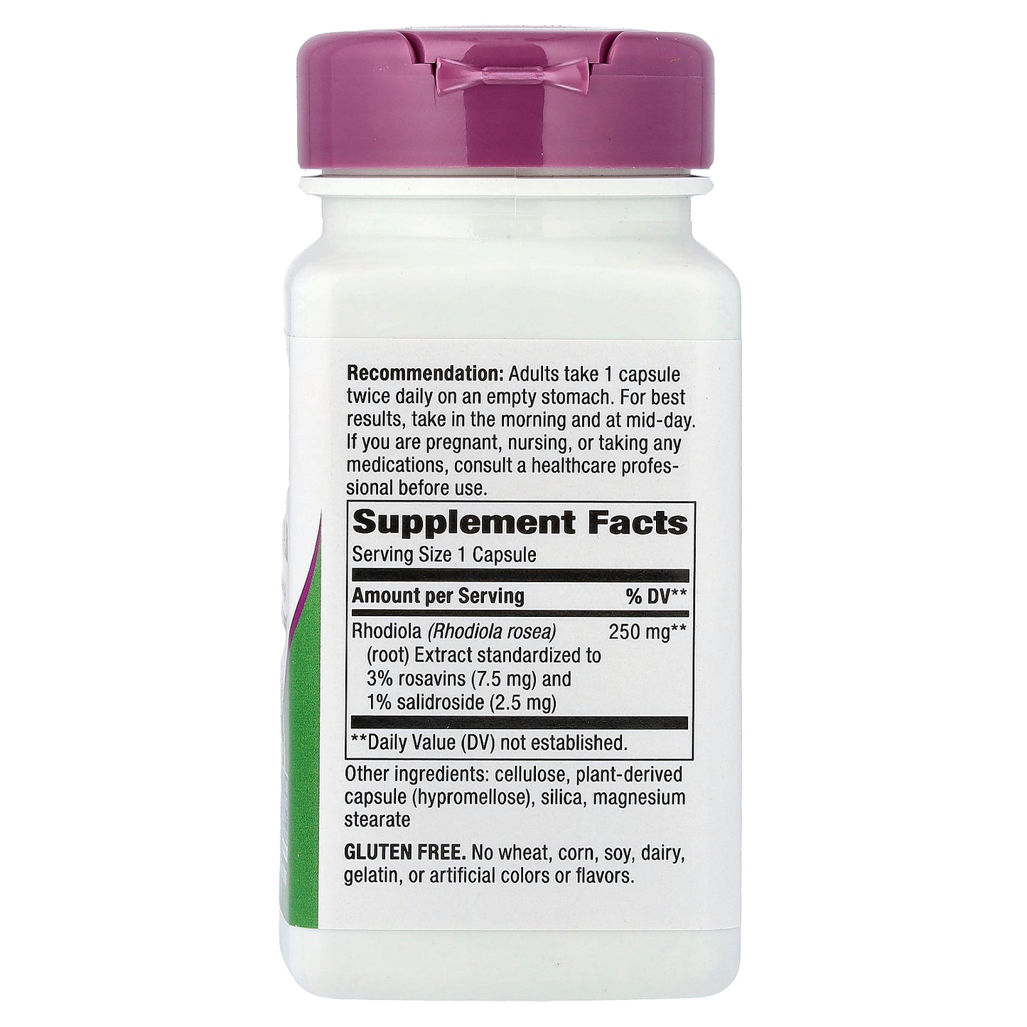 Nature's Way, Rhodiola, 250 mg, 60 Vegan Capsules