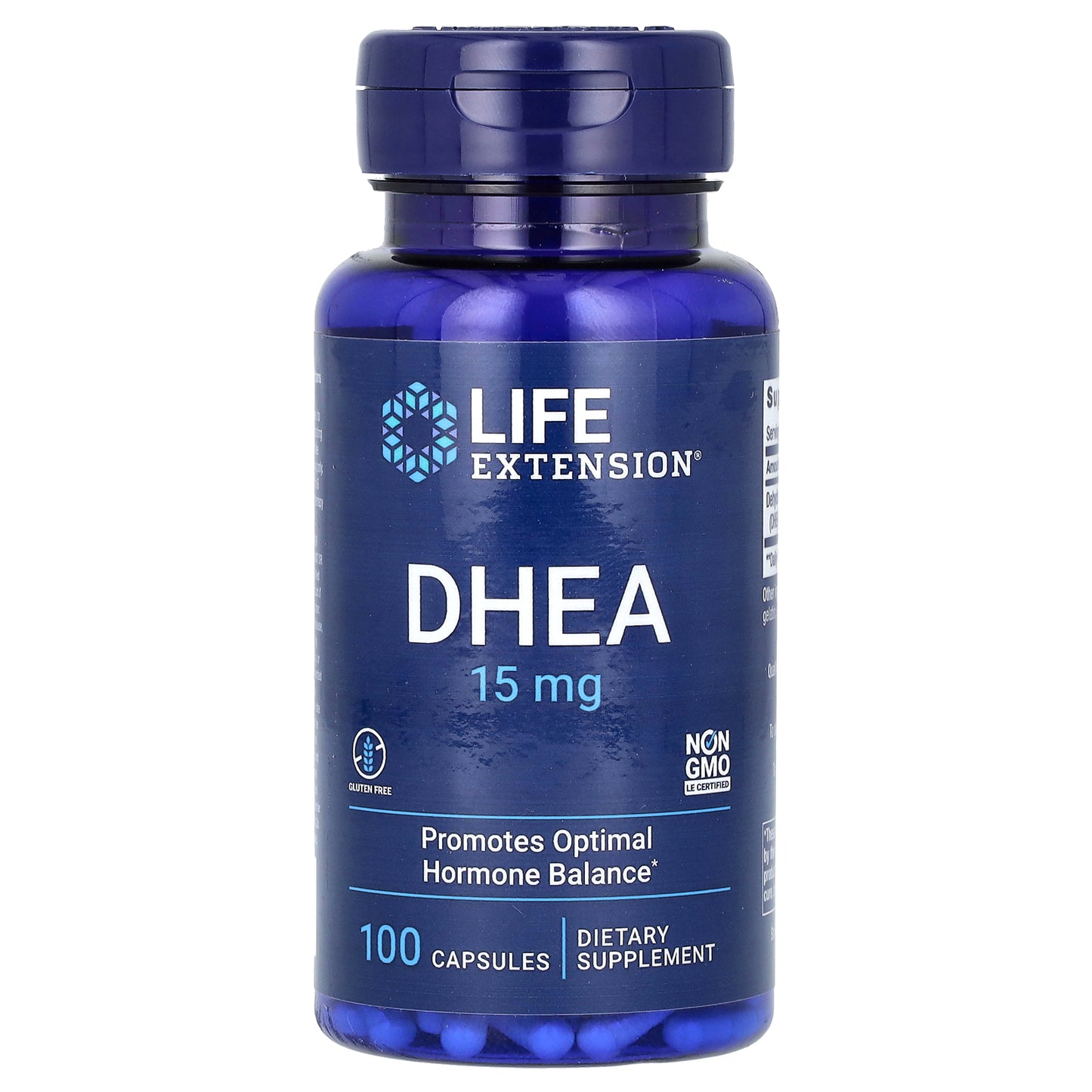 Life Extension, DHEA, 15 mg, 100 Capsules