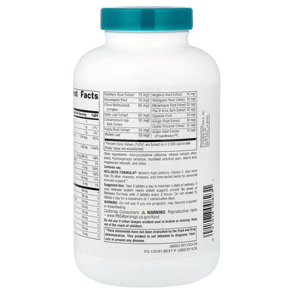 Source Naturals, Wellness Formula®, Advanced Immune Support, 180 Tablets