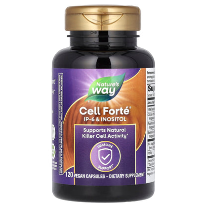 Nature's Way, Cell Forte, IP-6 & Inositol, 120 Vegan Capsules