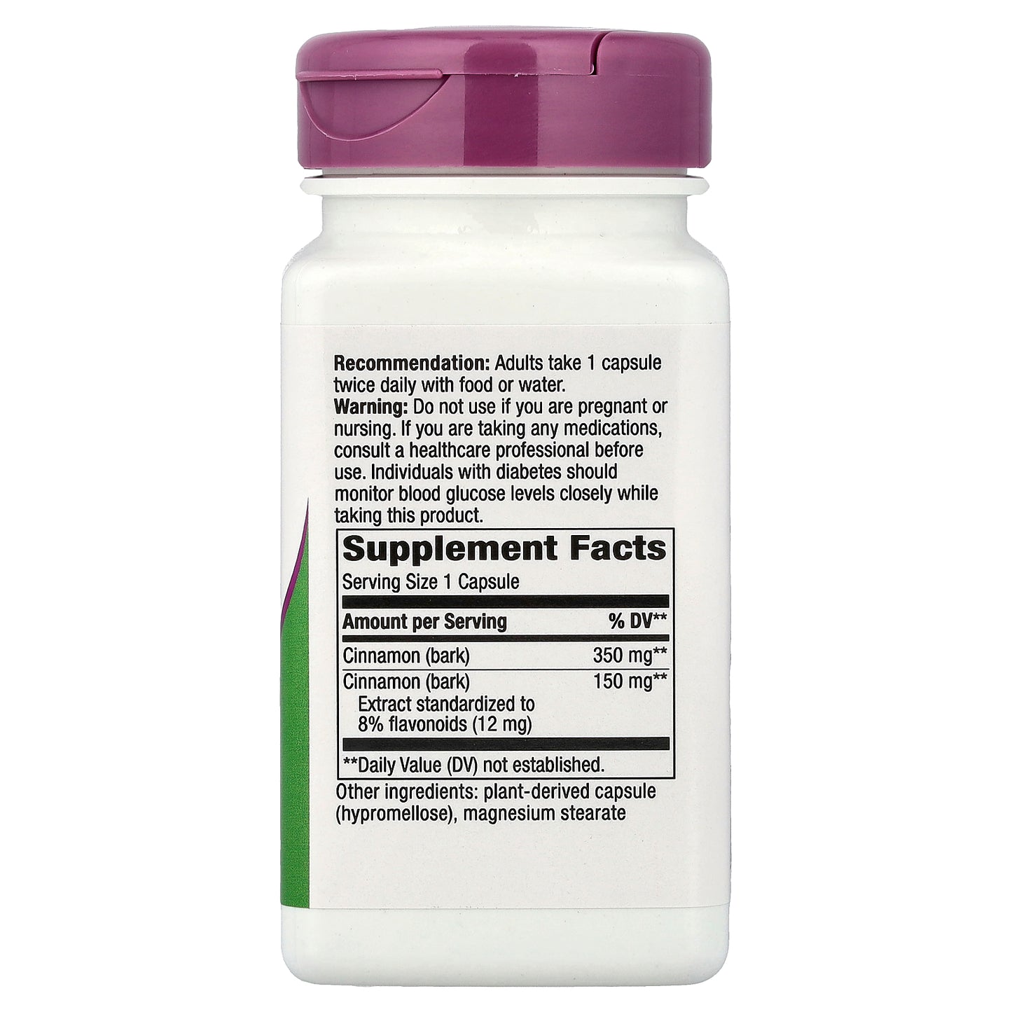 Nature's Way, Cinnamon, 60 Vegan Capsules