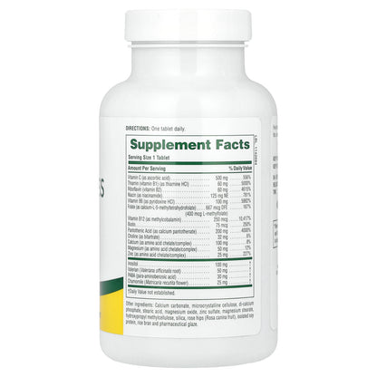 NaturesPlus, Sustained Release Mega-Stress, 90 Tablets